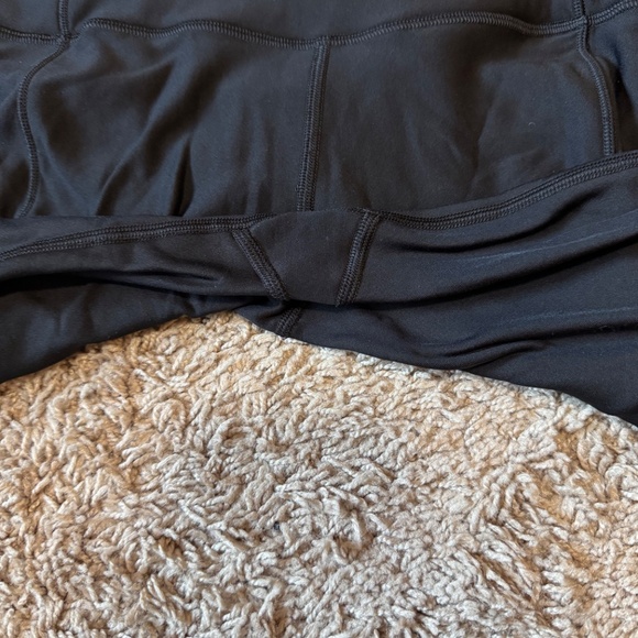 EUC Wunder Train High-Rise Tight with Pockets 25" fleece size 6 - Picture 4 of 6